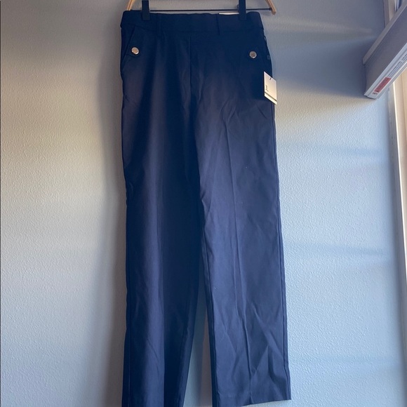 Jules & Leopold Pants - Jules & Leopold Black Straight Leg Pants with Comfortable Fit